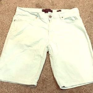 Men’s teal chino shorts